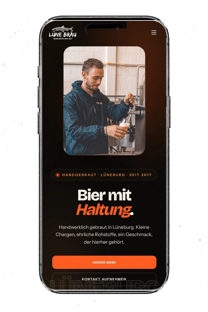 Lünebräu – Mobile